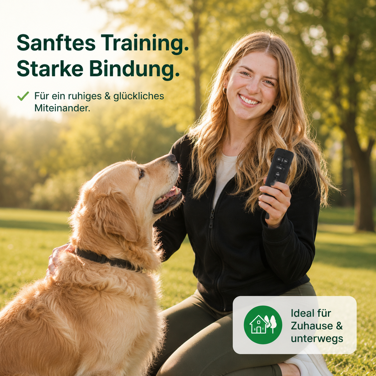 BarkEase – Sanfte Kontrolle gegen übermäßiges Bellen