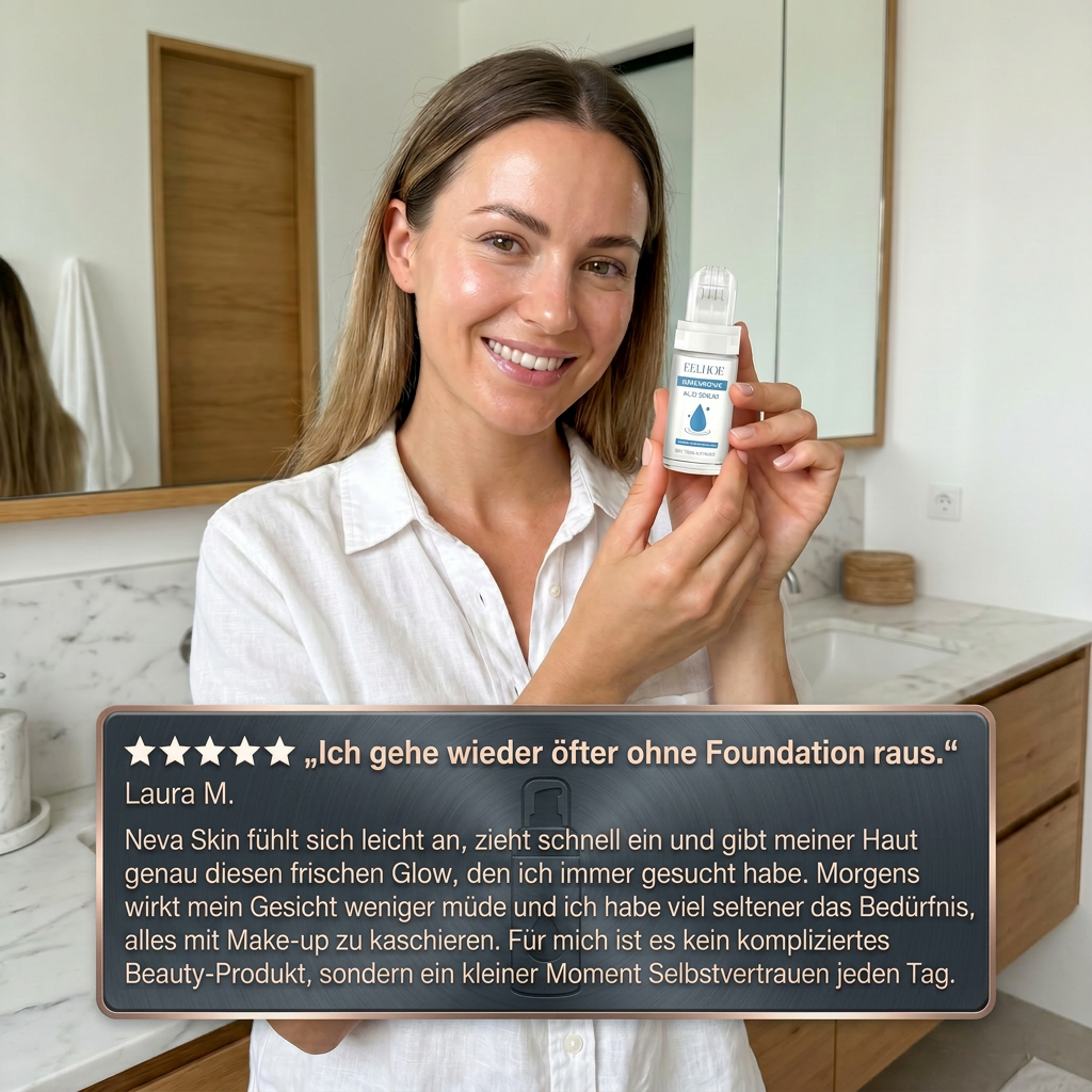 Neva Skin – Glass Skin Serum für porenfreie Haut