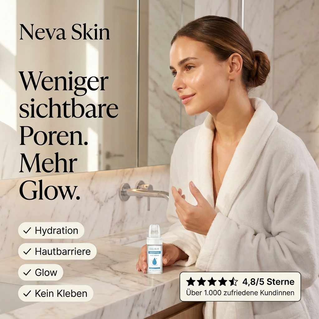 Neva Skin – Glass Skin Serum für porenfreie Haut
