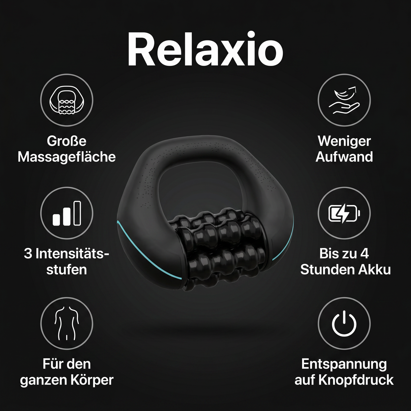 Relaxio – Kraftvolle Massage für schnelle Erholung nach langen Tagen